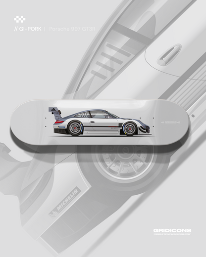 Porsche 997 GT3R - Skate Deck