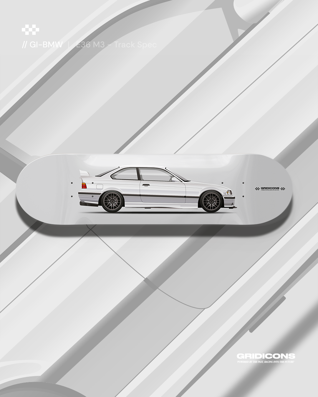 BMW E36 M3 Track Build - Skate Deck