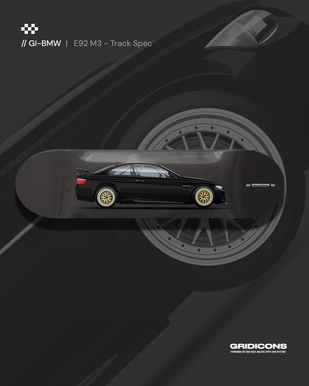 BMW E92 M3 - Track Build - Skate Deck