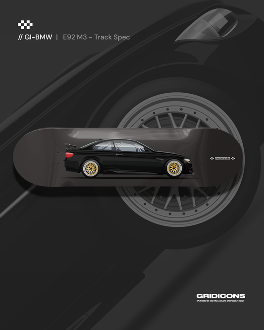 BMW E92 M3 - Track Build - Skate Deck