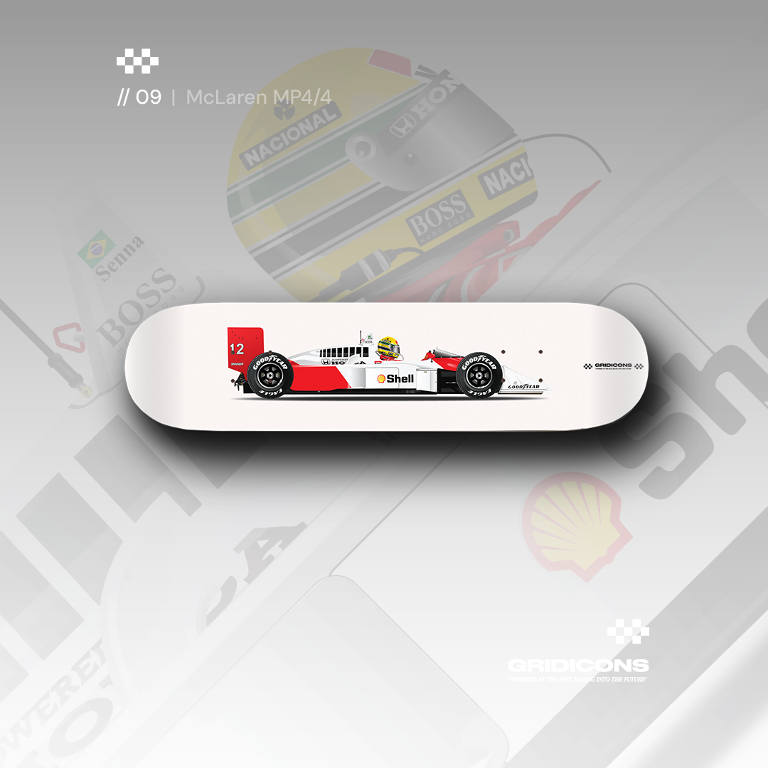 McLaren MP4/4 - Formula 1 - Skate Deck Wall Art