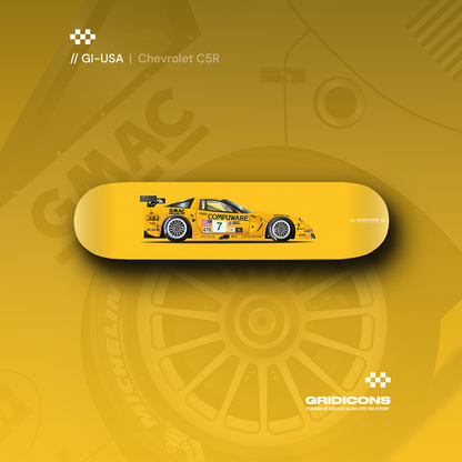 Chevrolet Corvette C5R - Skate Deck