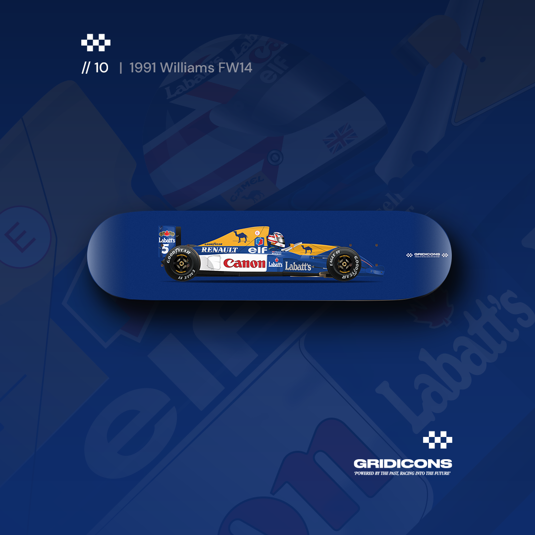 Formula 1 Icons - Skate Deck Wall Art Bundle