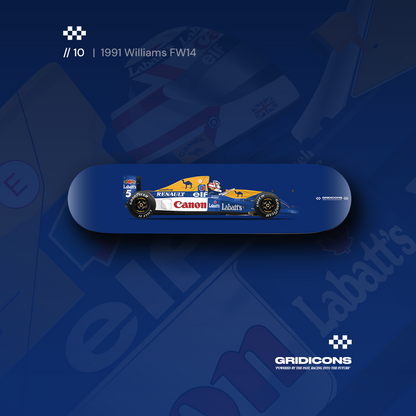 Formula 1 Icons - Skate Deck Wall Art Bundle