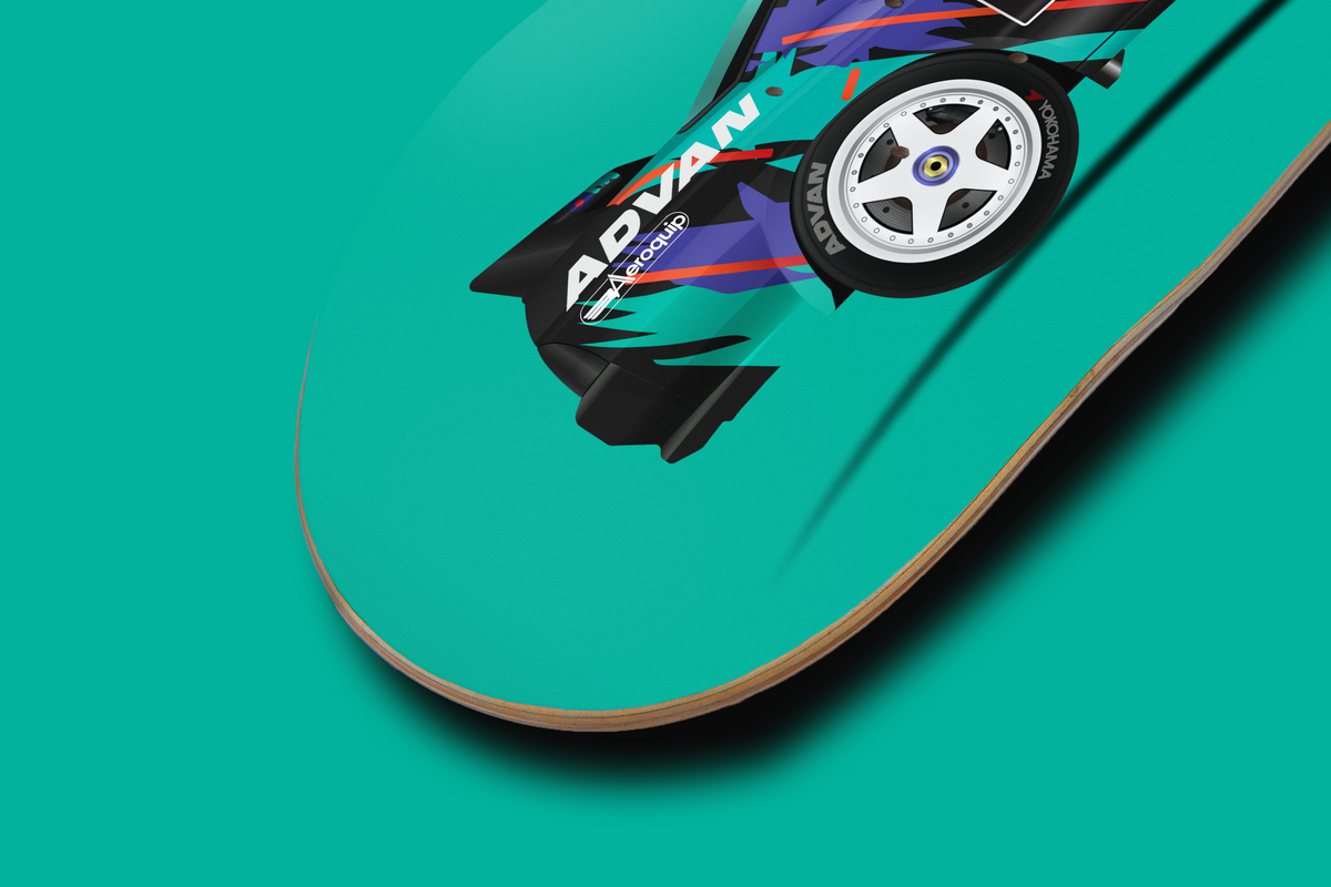 Skyline GT-R R32 HKS - Skate Deck