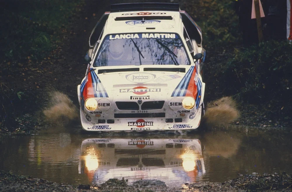 Lancia Delta S4 - Group B Rally Car - Skate Deck