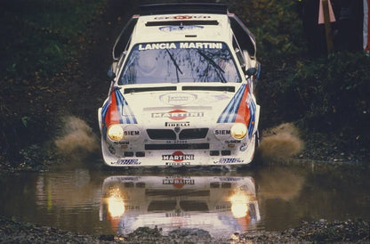 Lancia Delta S4 - Group B Rally Car - Skate Deck