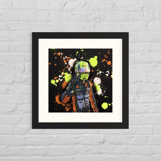 LandoNorris2023ArtPrint_wall
