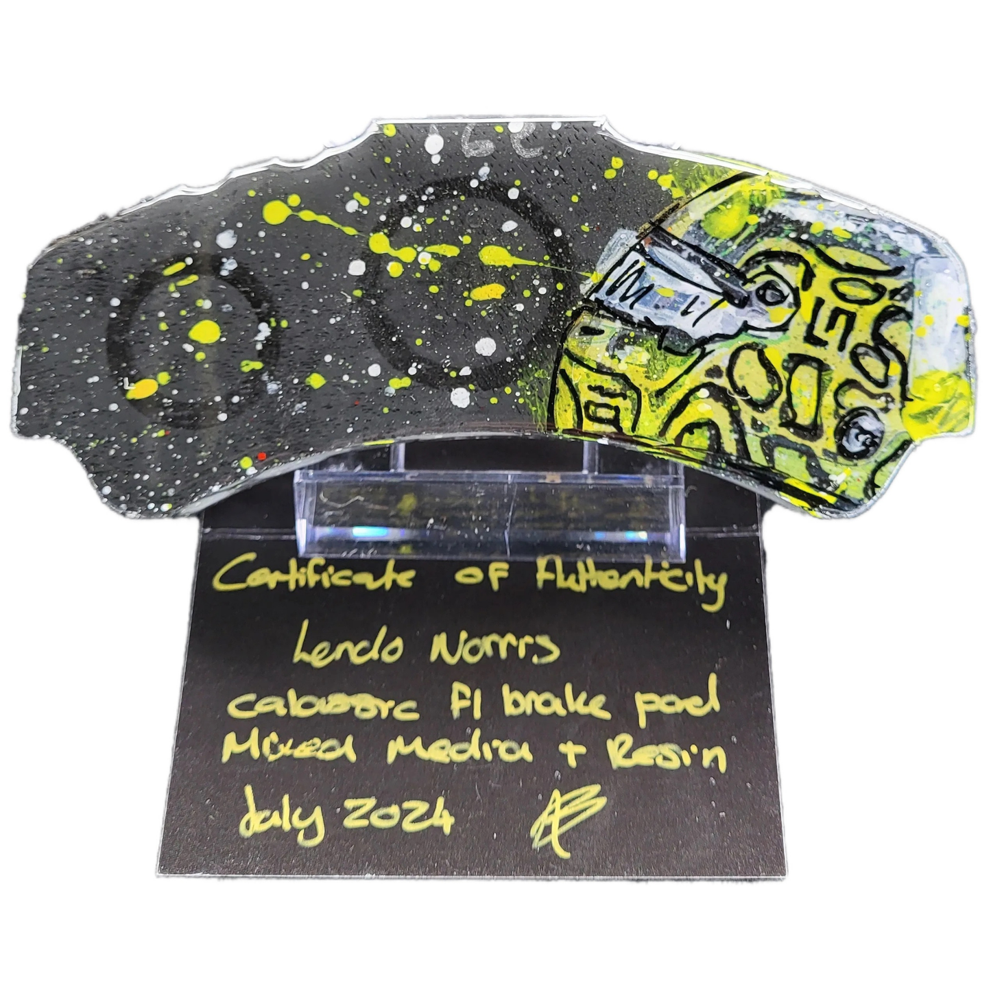 LandoNorris2024CarbonFibreArt