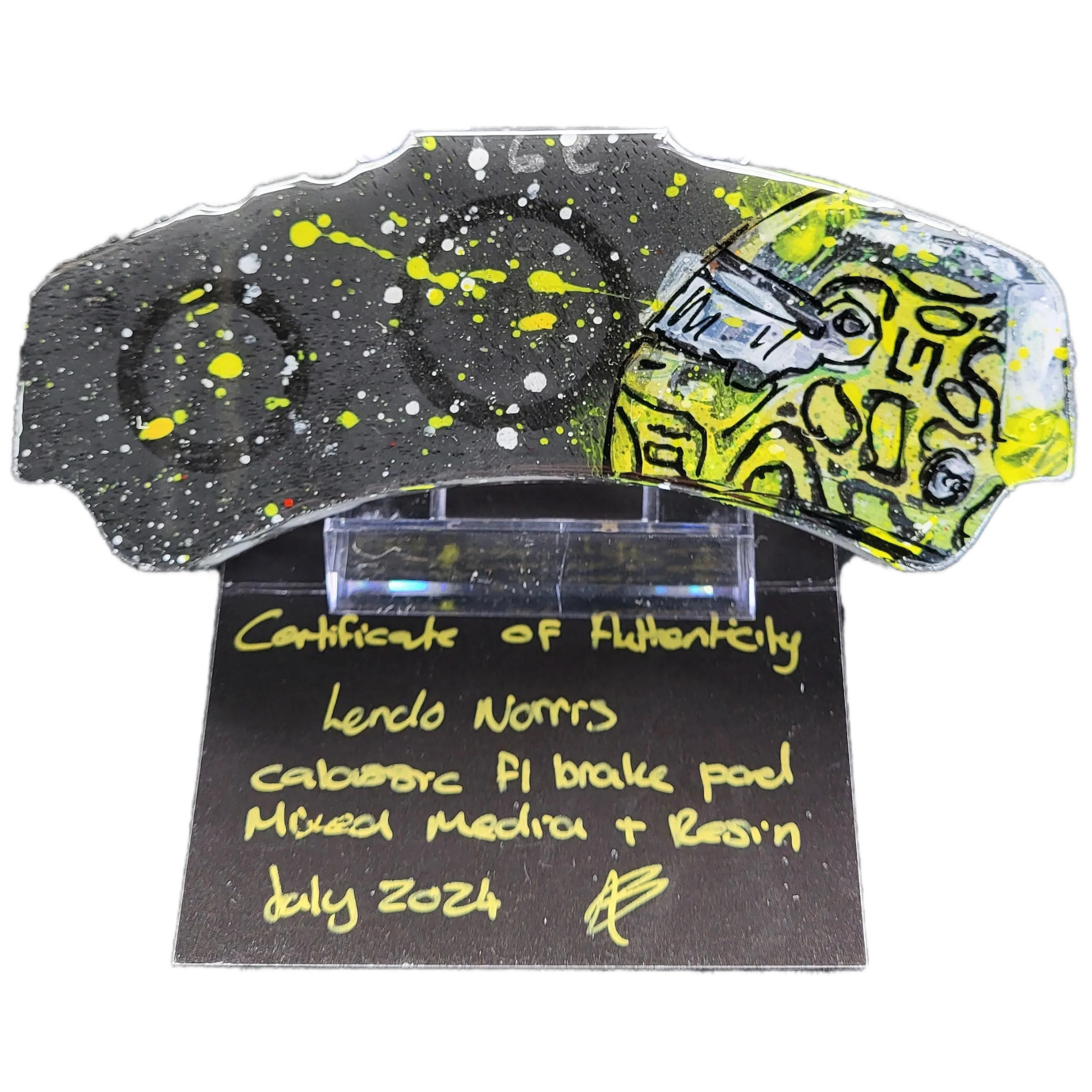 LandoNorris2024CarbonFibreArt