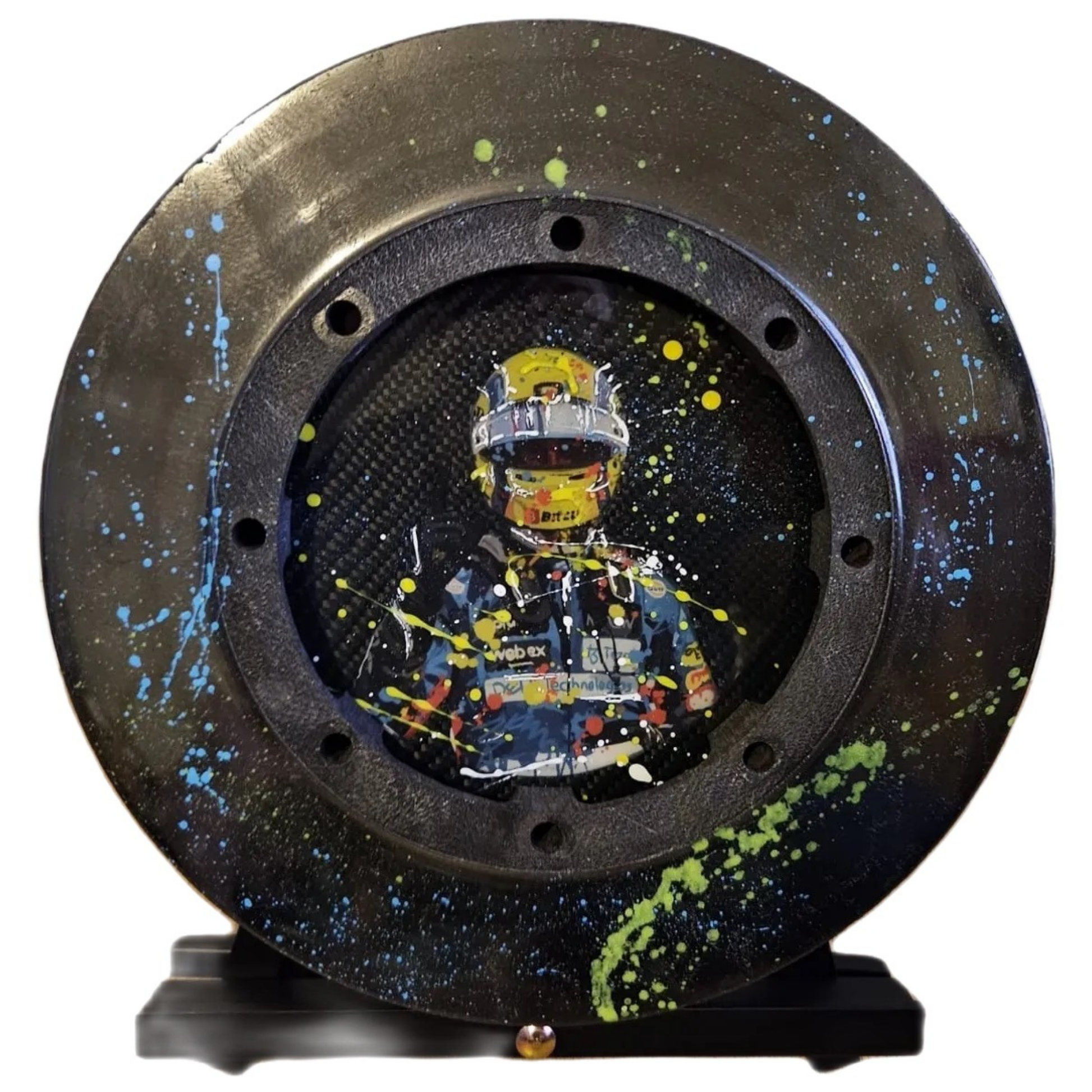 LandoNorrisCarbonFibreDiscArt