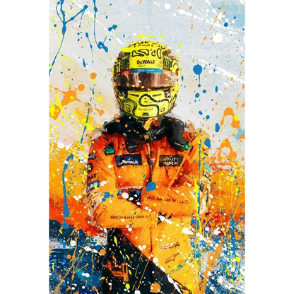 LandoNorrisPortrait_LimitedReleaseMotorsportArt