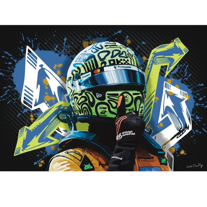 LandoNorris_LevelUpA3_ArtPrint_