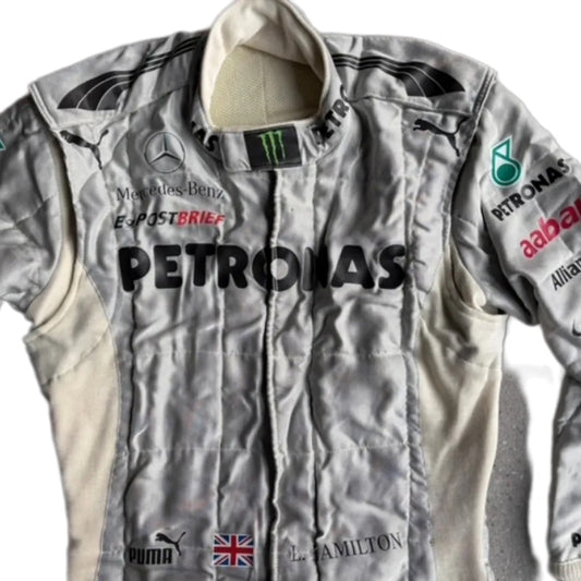 Lewis Hamilton 2013 Promotional Race Suit chest