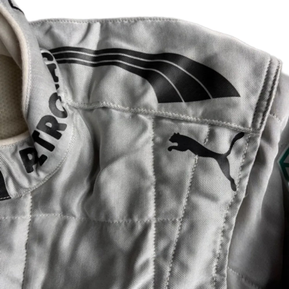 Lewis Hamilton 2013 Promotional Race Suit shoulder detail