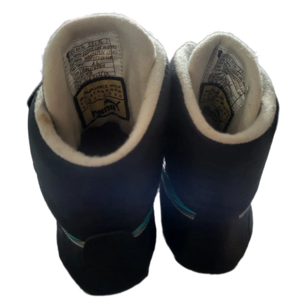 Lewis Hamilton 2013 Race Boots back