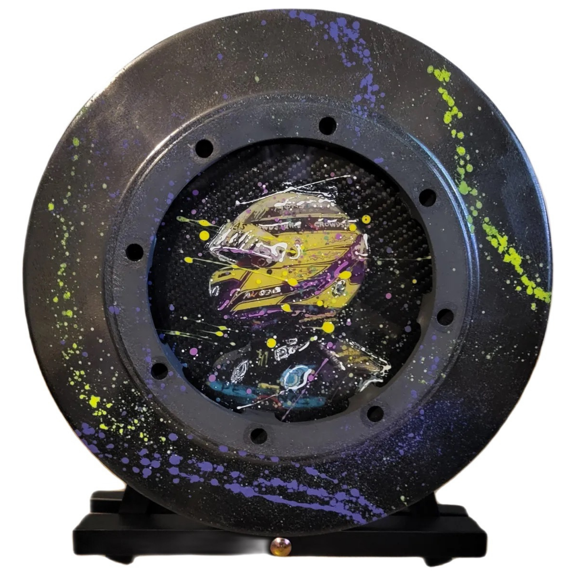 LewisHamiltonCarbonFibreDiscArt