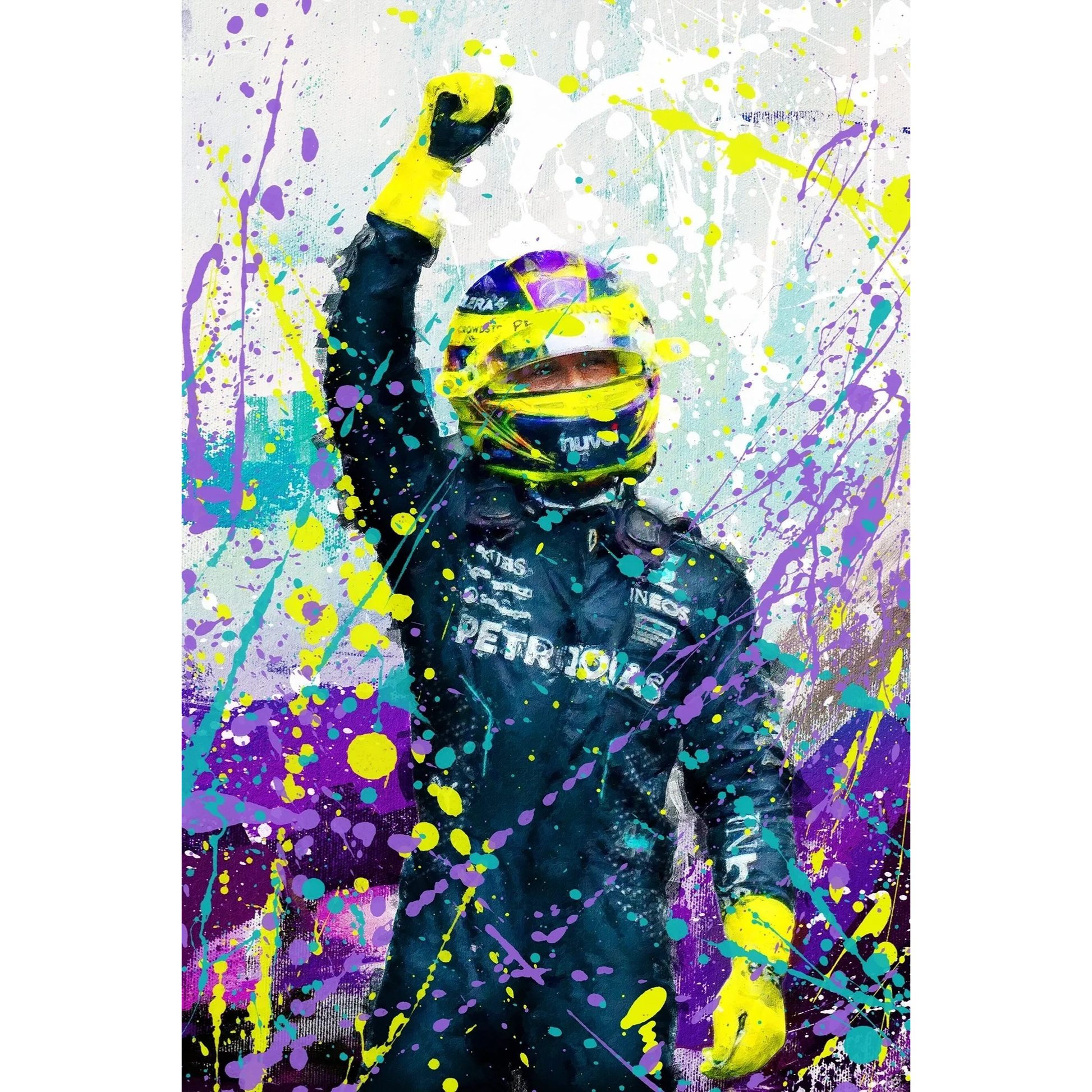 LewisHamiltonCelebrationPortrait_MotorsportArt