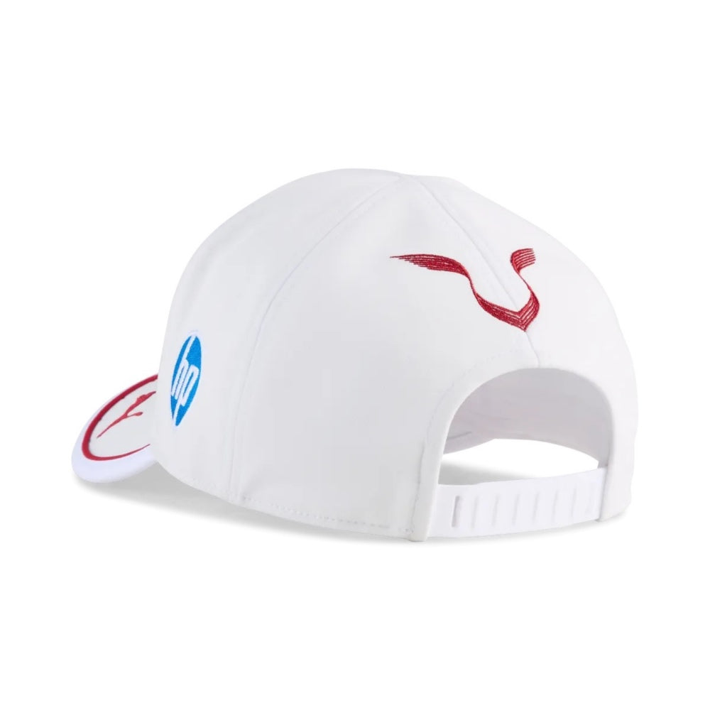 Lewis Hamilton Ferrari 2025 Cap – White_front_back