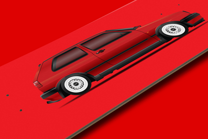 Volkswagen MK2 Golf GTI - Skate Deck
