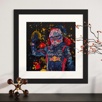MaxVerstappen2023ArtPrint_view