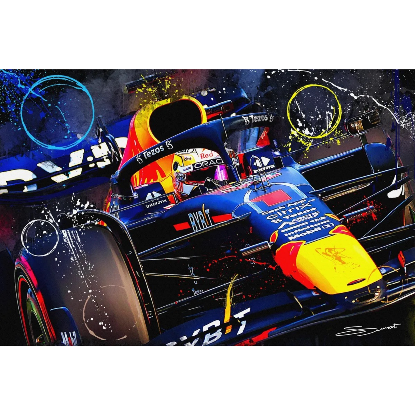 MaxVerstappen_2022WorldChampionMotorsportArt