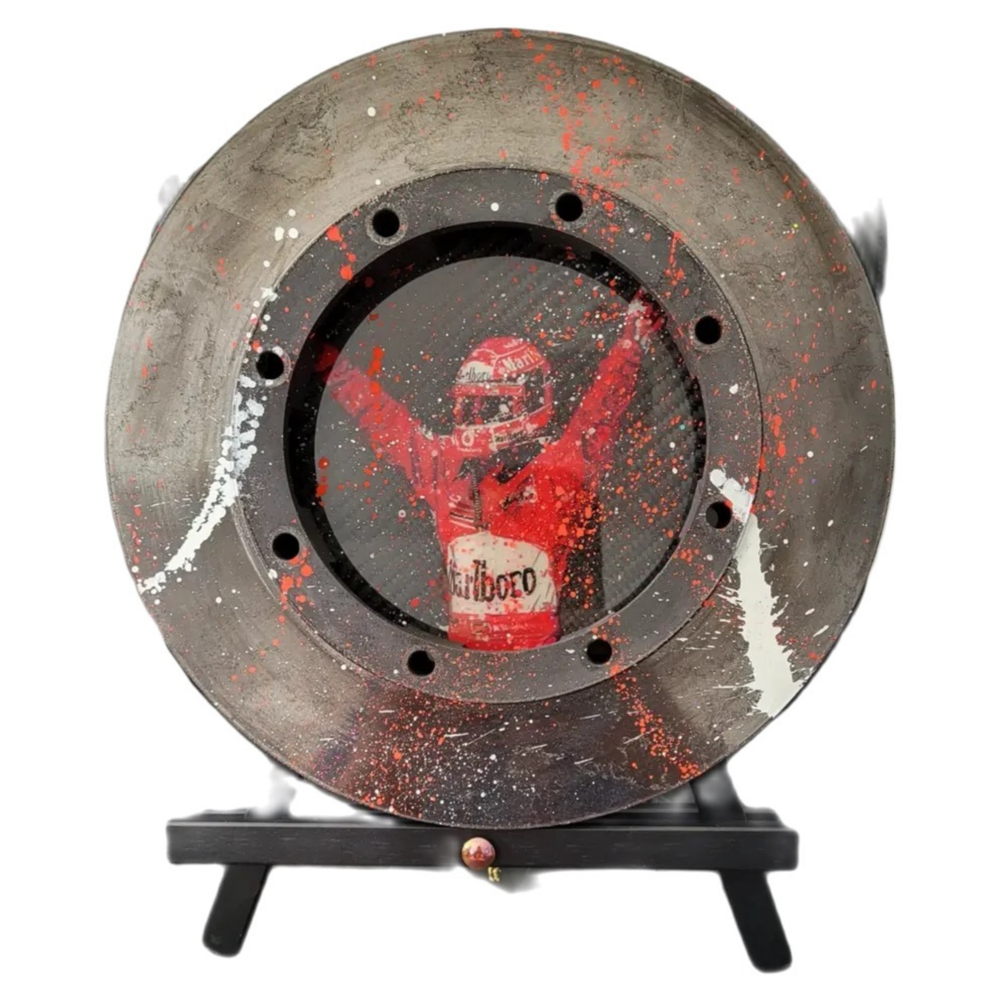 Michael Schumacher Carbon Fibre Disc Art | Apex Collectables – Apex ...