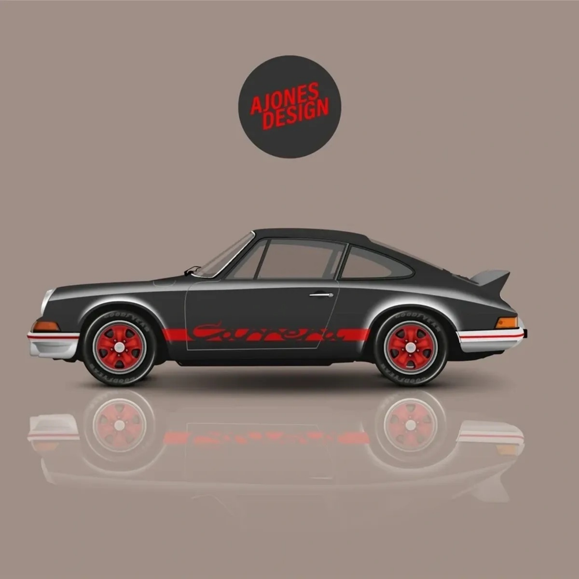 PersonalisedDigitalPortraitofYourCar_AJonesDesign_black