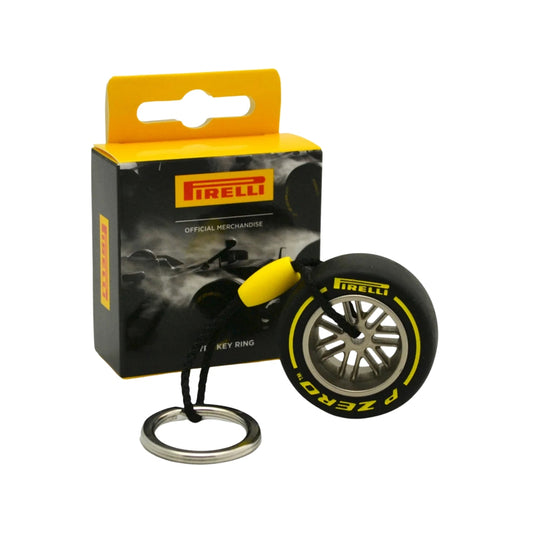 Pirelli Formula 1 Tyre Key Ring - yellow