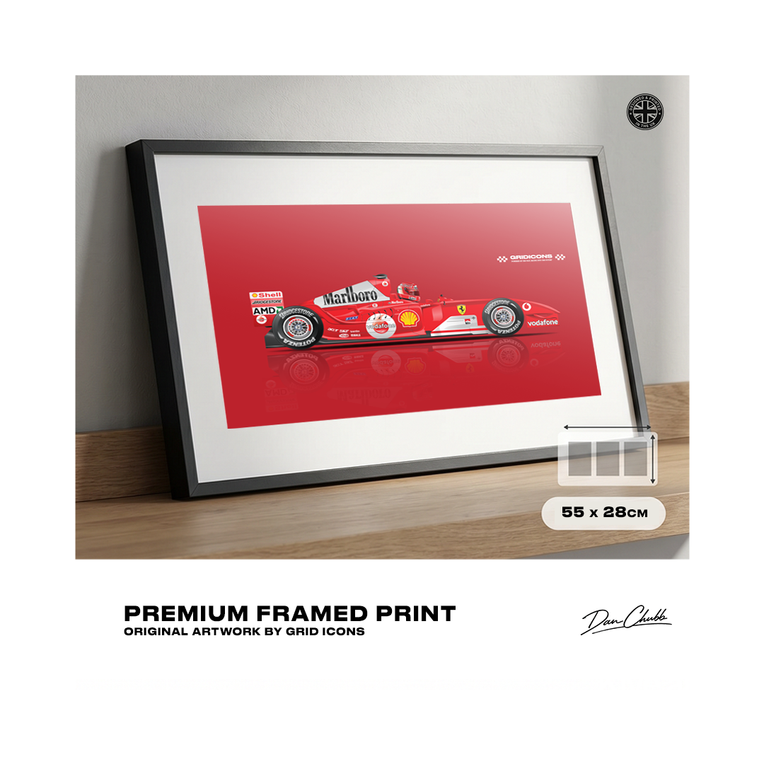 Ferrari F2004 - Framed Print