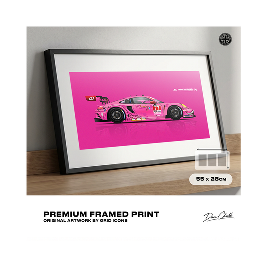 911 GT3R "Roxy" - Framed Print