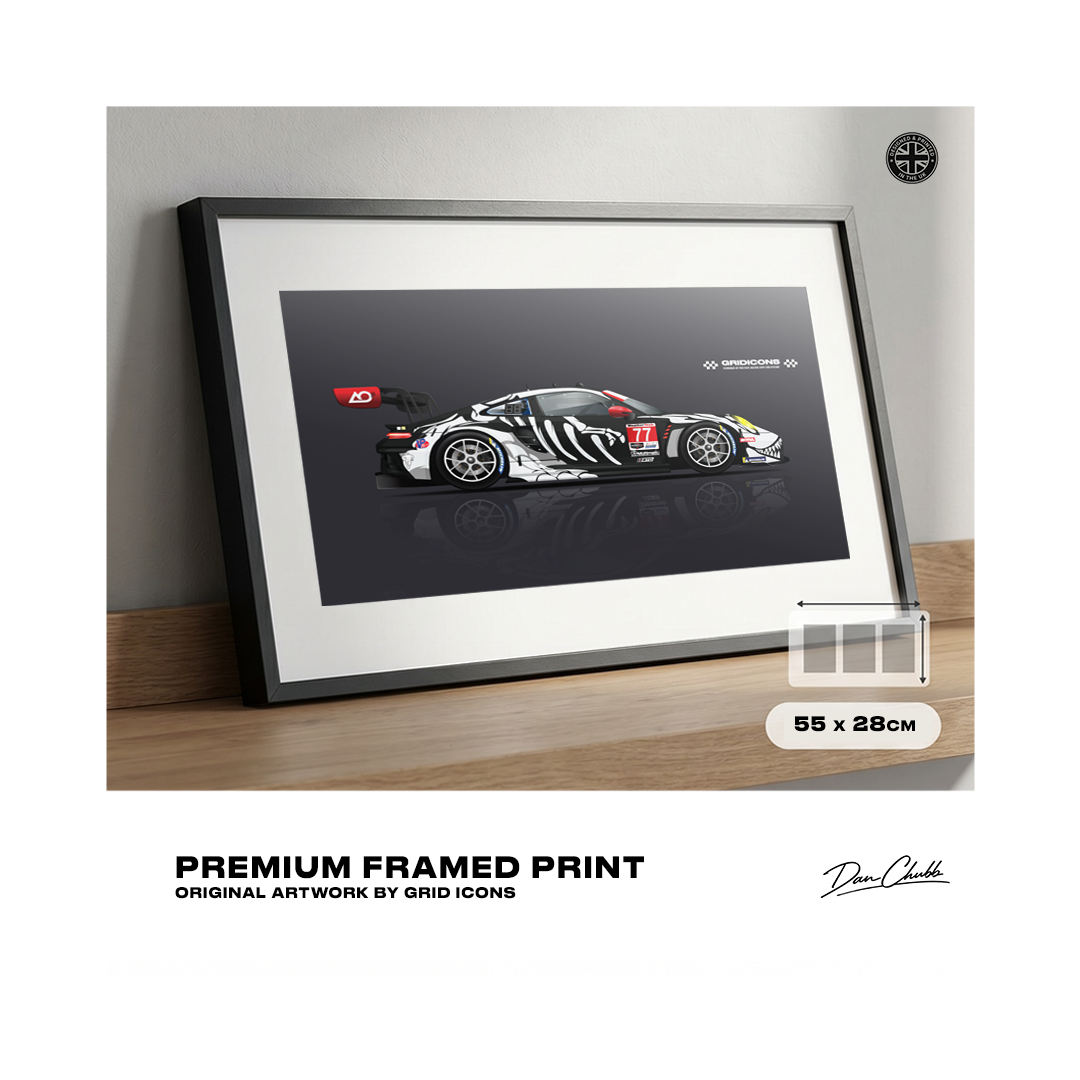 911 GT3R "Spooky" - Framed Print