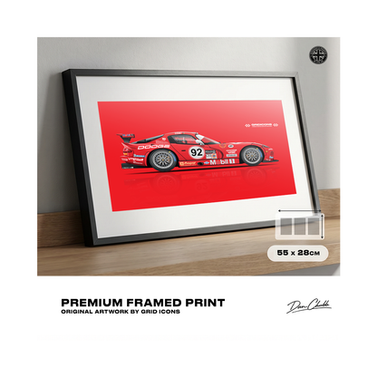 Dodge Viper GTS-R - Framed Print