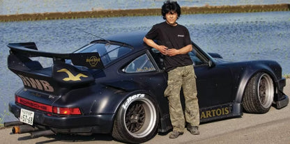 RWB Porsche 930 - Purple - Skate Deck