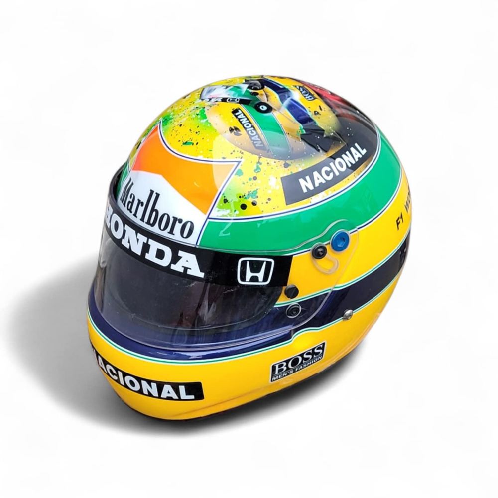 Senna Tribute Replica Helmet