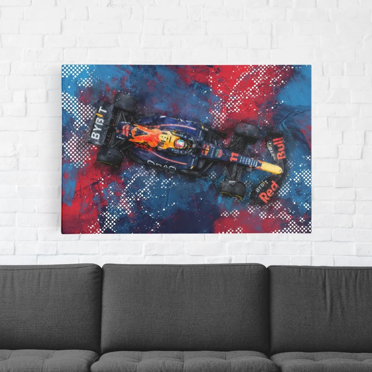 SergioPerez2022ArtPrintbyAndrewMyles_view