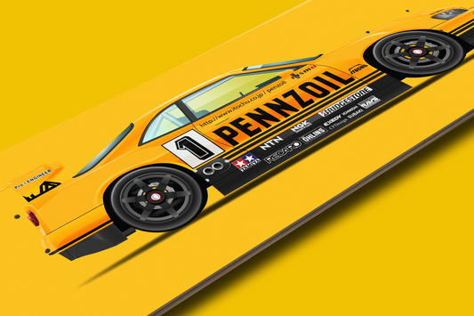 PENNZOIL Nismo GT-R '99 - Framed Print