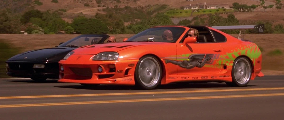 Brian's Toyota Supra - The Fast & The Furious - Skate Deck