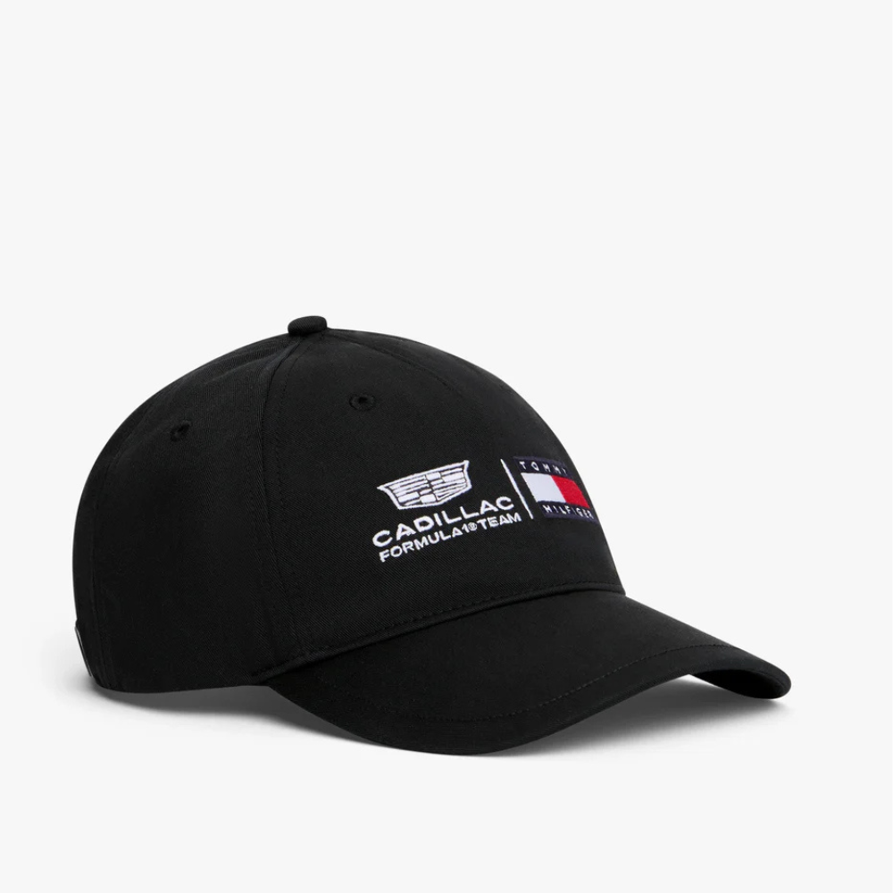 Cadillac F1 X Tommy Hilfiger Co Brand Cap Adults - Black
