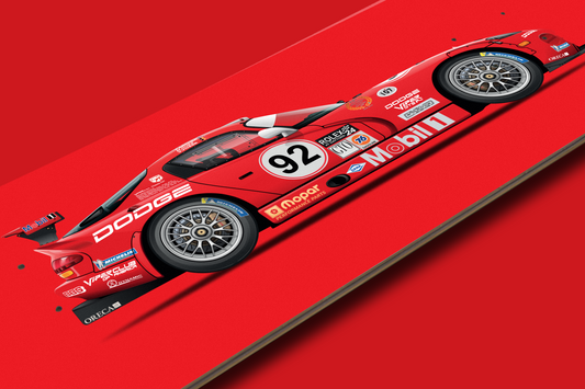 Dodge Viper GTS-R - Framed Print
