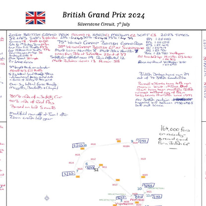 FORMULA 1, British Grand Prix, Silverstone Circuit, 7 July, 2024. David Croft.
