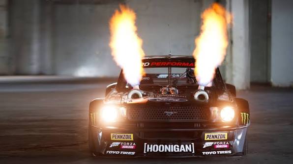 Ken Block's Hoonicorn - Skate Deck