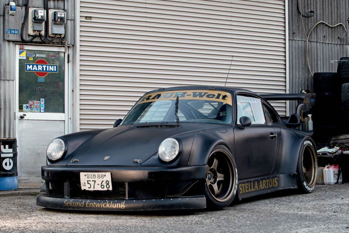 RWB Porsche 930 - Purple - Skate Deck