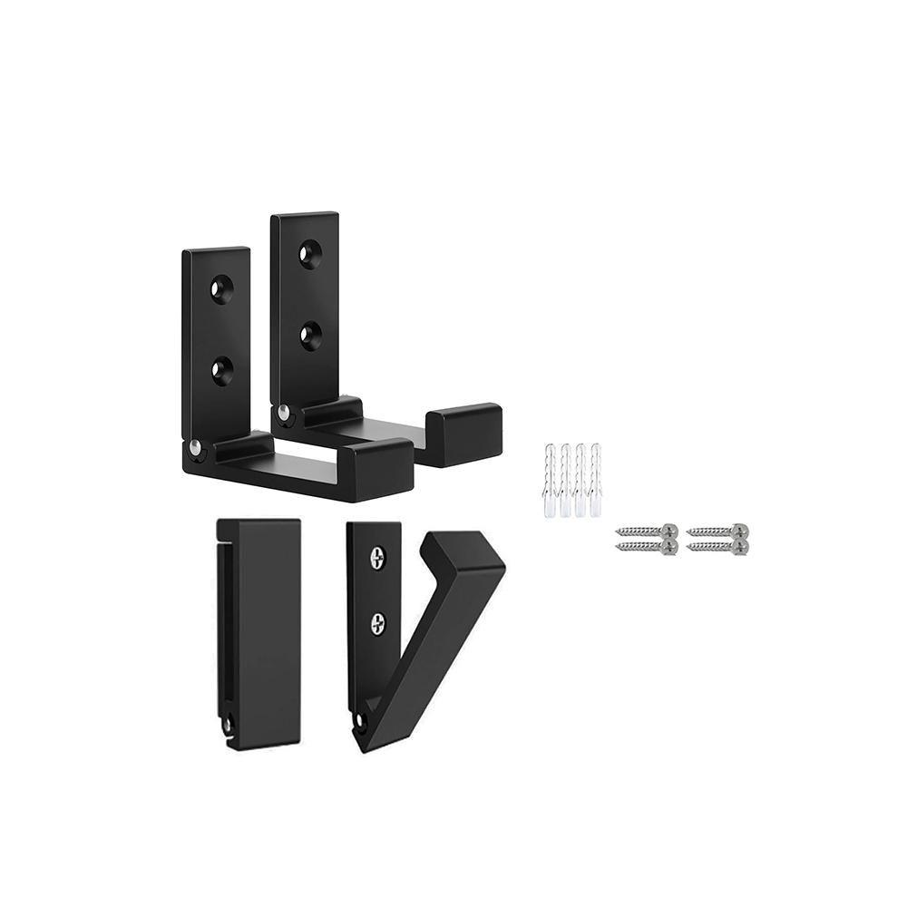 Premium Deck Wall Mounts (pair) - Black