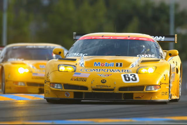 Chevrolet Corvette C5R - Skate Deck