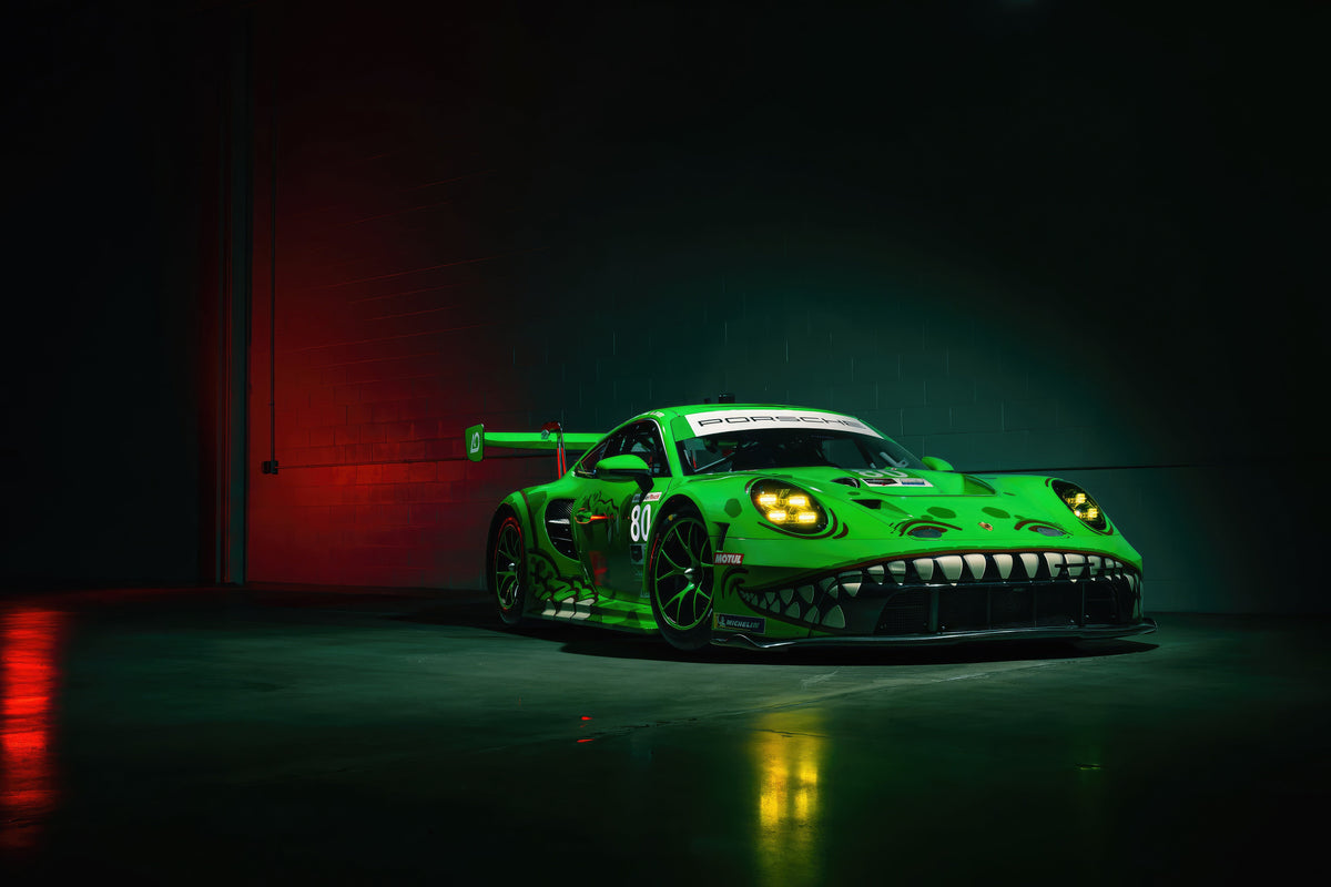 Porsche 911 GT3R "Rexy" - Skate Deck